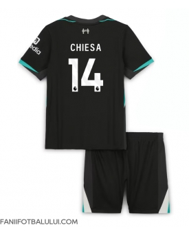 Liverpool Federico Chiesa #14 Echipament de Fotbal Replică 2024-25 Copii Deplasare (+ Șorturi)
